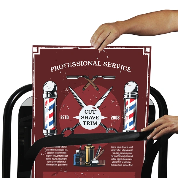  Swinger 4000 Inserting Poster Into Poster Pocket