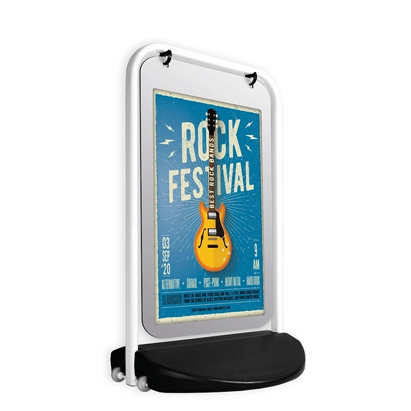  Swinger 3000 White Frame Poster Pocket Rock Festival